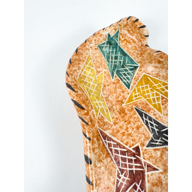 Ceramic Large French Mid-Century Ceramic Catch-All, Signed Borty Vallauris, C. 1960 For Sale - Image 7 of 18