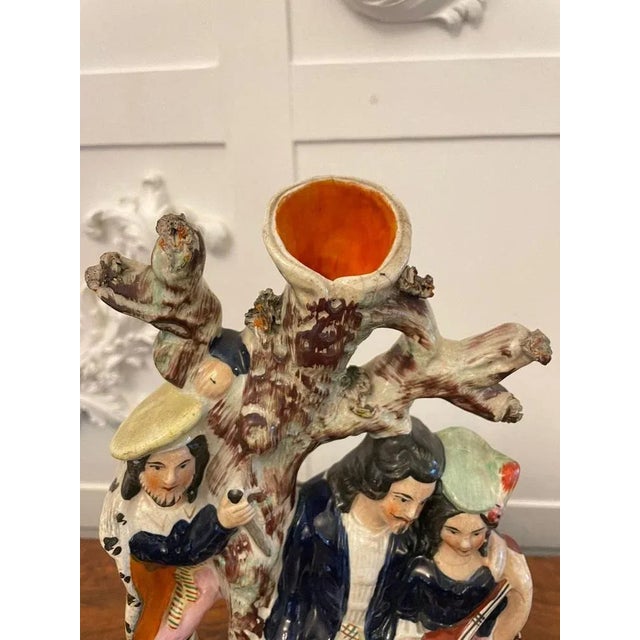 19th Century Staffordshire Flatback Figure, 1860s For Sale - Image 10 of 11