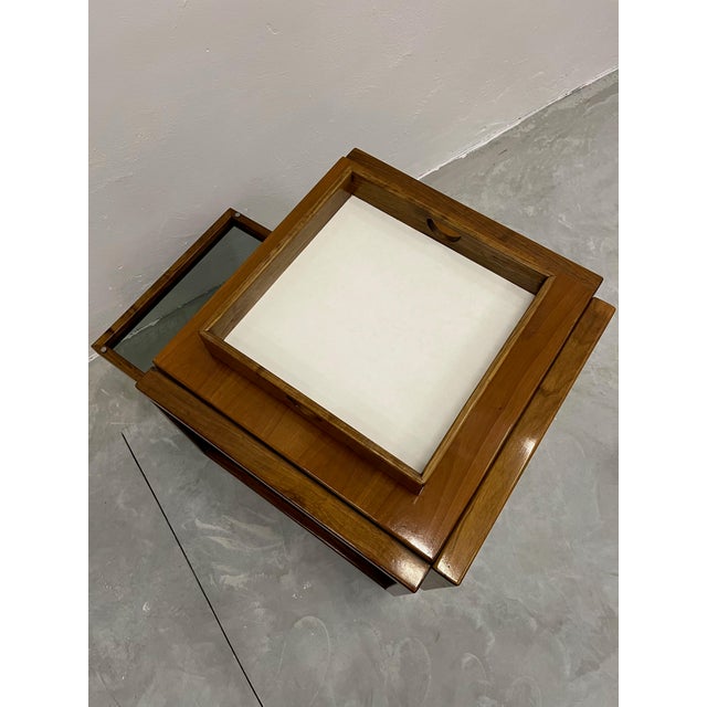 Mid-Century Bar Cabinet on Wheels from Gianfranco Frattini, 1970s For Sale - Image 6 of 8