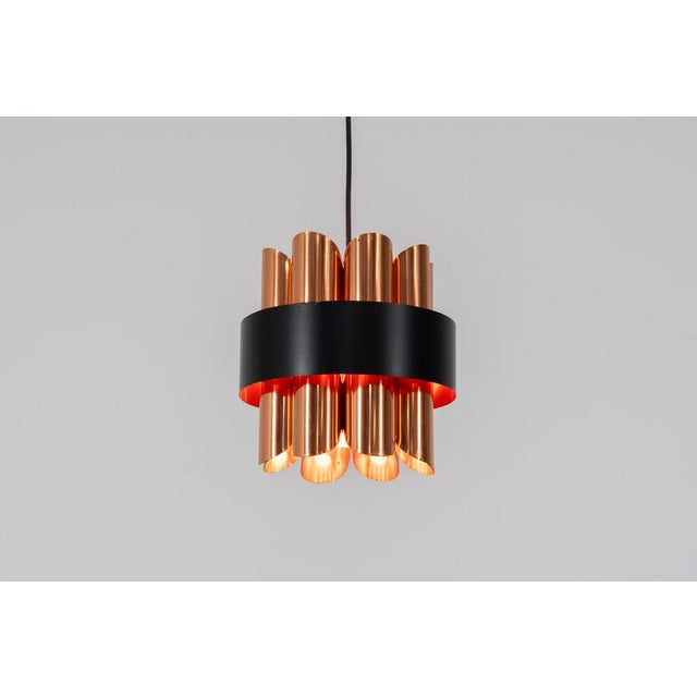 Copper Pendant Light by Werner Schou For Sale - Image 3 of 12