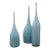 Jamie Young Pixie Decorative Vases in Blue - Set of 3 For Sale