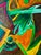 Abstract "Birds of Paradise", Acrylic on Canvas Painting, 2023 For Sale - Image 3 of 3