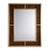 Wood Bedford Gold Whiskey Burl Mirror For Sale - Image 7 of 7