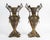 Antique Napoleon III Bronze Vases, 1800s, Ste of 2 For Sale - Image 4 of 9