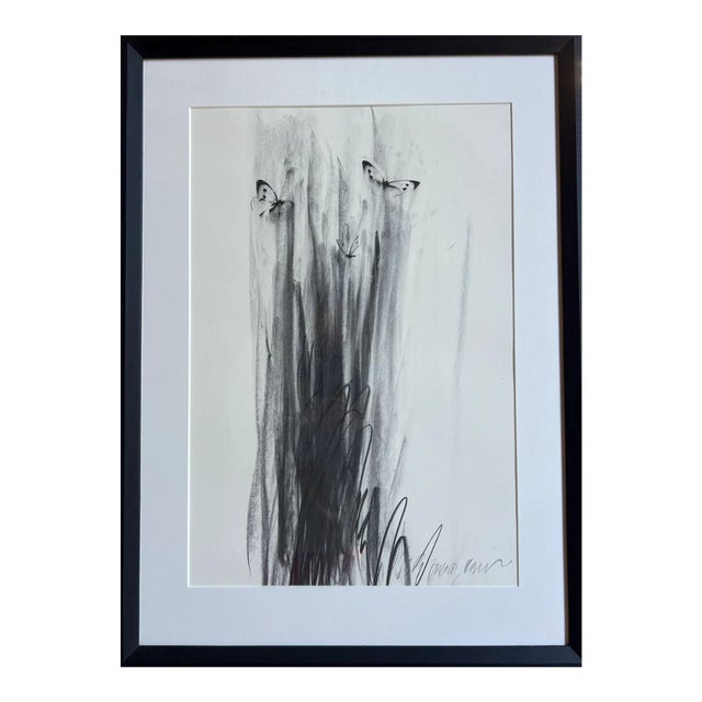 Jake Wood-Evans, Butterfly Drawing, 2010 For Sale