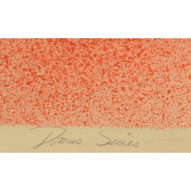1980s Anita Margrill Expressionism Domus Series Watercolor on Paper 1985 For Sale - Image 5 of 5