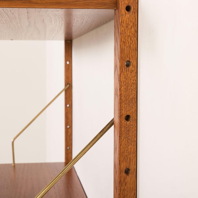 Danish Teak Shelving Unt with Desk in the style of Poul Cadovius, 1960s For Sale - Image 13 of 14