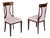 Art Deco Chairs in Oak, France, 1920s, Set of 2 For Sale