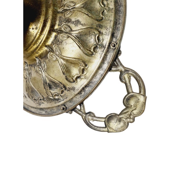 Art Nouveau Fruit Bowl on Stand, Sweden, 1900s For Sale - Image 12 of 14