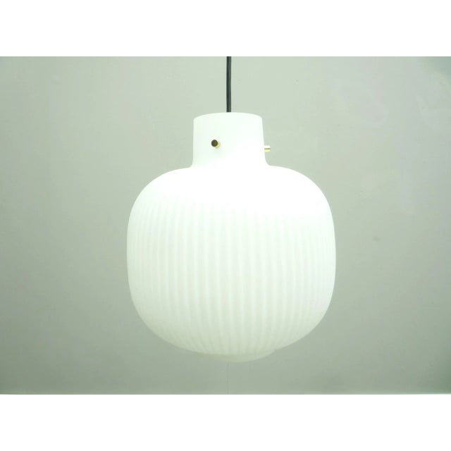 Mid-Century Opal Glass Lamp from Limburg, 1960s For Sale - Image 11 of 11