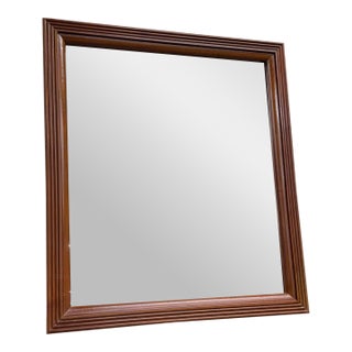 Vintage Traditional Wall Mirror With Molded Frame For Sale