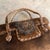 1970s Hippies Style Chocolate Brown Velvet Italian Top Handle Bag For Sale - Image 4 of 12