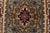 Blue Heriz Runner 2’7” X 8’3” Blue Wool Tribal Hand-Knotted Oriental Rug For Sale - Image 8 of 12