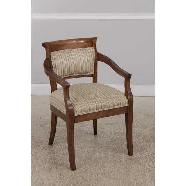 French Country Set of 6 Guy Chaddock Country French Dining Room Chairs For Sale - Image 3 of 18