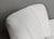 Set of Italian Armchair and Ottoman in White Fabric, Italy, 1940s For Sale - Image 13 of 17