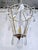 Vintage French Brass Chandelier With Hand Cut Rock Crystals For Sale In New York - Image 6 of 10