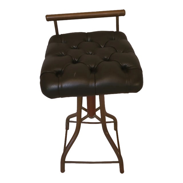 19th Century Vintage Victorian Music Stool For Sale