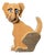 Dog Sculpture from Fausto Sangiovanni, Orvieto, Italy, 1975 For Sale