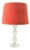 Murano Glass Clear Bulicante Lamp from Barovier and Toso, 1940s For Sale