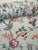 Blue 1960s Custom Made King Headboard + 2 Pillows Floral Chintz For Sale - Image 8 of 8
