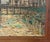 Wood Mid Century Oil on Canvas Cityscape and River Painting - Signed and Dated For Sale - Image 7 of 10