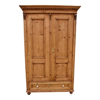Pine Two Door Armoire, Hungary, Circa 1880 For Sale