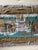 Large Post-Modern 1980s Jeri Ledbetter Signed Abstract Mixed Media Painting For Sale - Image 4 of 12