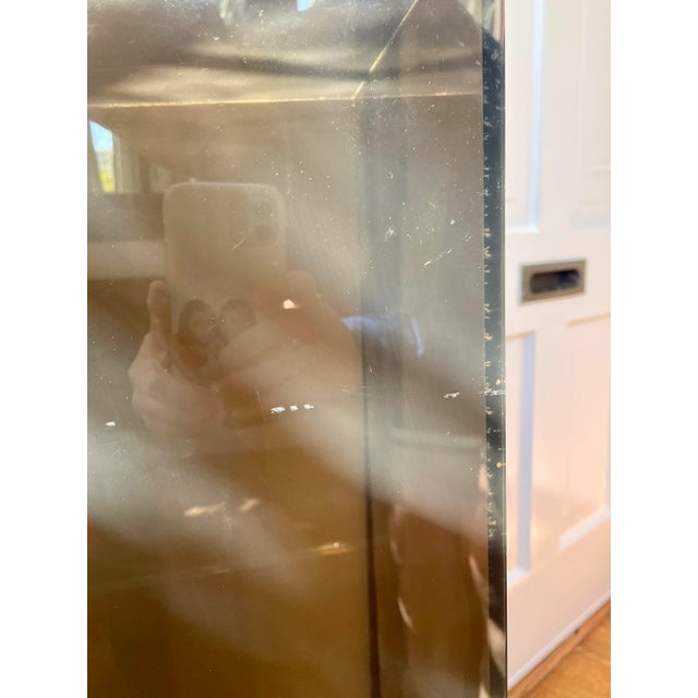 Vintage 1970s Black Lucite Pedestal For Sale - Image 11 of 13