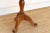 Antique Colonial Teak Round End Table For Sale - Image 4 of 10
