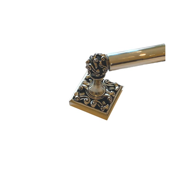 Traditional Contemporary Vicenza Pewter Paper Holder - Antique Silver Finish For Sale - Image 3 of 4