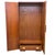 Art Deco Walnut Two-Door Wardrobe, 1930s For Sale - Image 6 of 10
