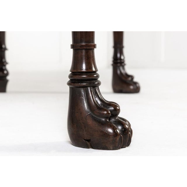 19th Century English Regency Mahogany Serving Table For Sale - Image 3 of 8