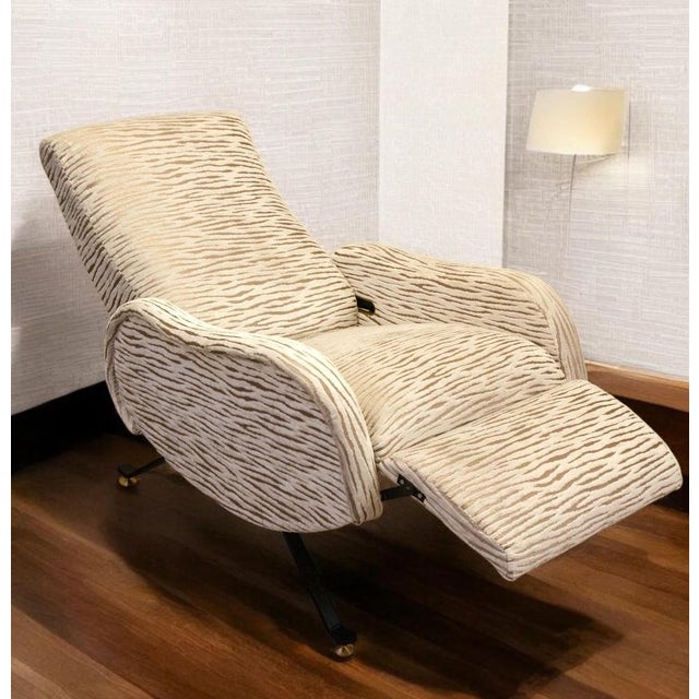 1950s Vintage Reclinable Lounge Chairs, 1950, Set of 2 For Sale - Image 5 of 11