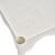 This fun and flirty table features a curvy apron, brass capped flared legs, stylish solid brass feet. Crafted in hardwoods...