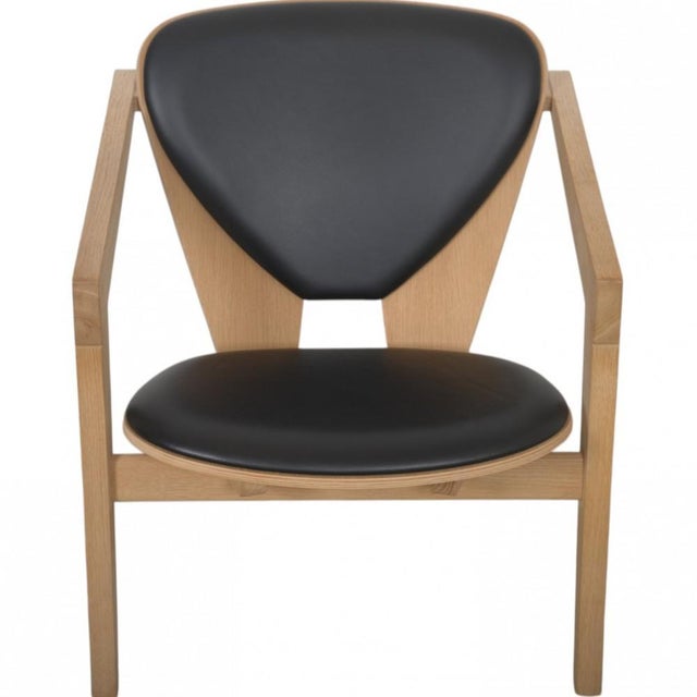 GE460 Butterfly Chair in Oak and Black Leather by Hans Wegner, 2015 For Sale - Image 18 of 18
