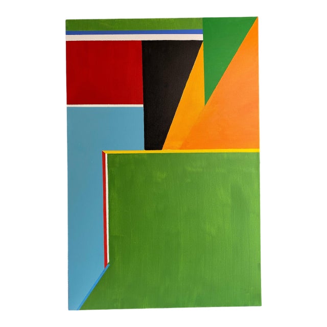 Study Three by P. L. Bradbury Painting in Acrylic on Canvas For Sale