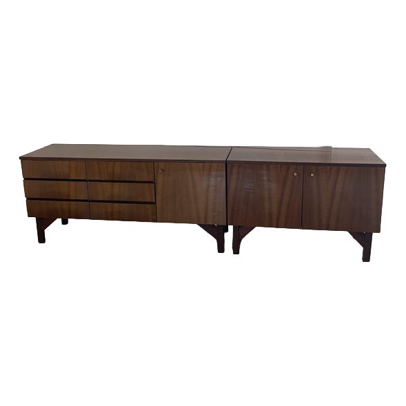 Vintage Rossia Commodes from Novy Domov, 1976, Set of 2 For Sale