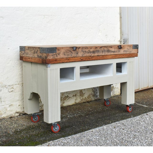 French Art Deco Butchers Block, 1920s For Sale - Image 6 of 18