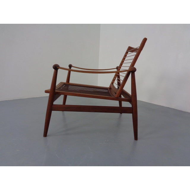 Teak Model 133 Armchair by Finn Juhl for France & Son, Denmark, 1960s For Sale - Image 16 of 18
