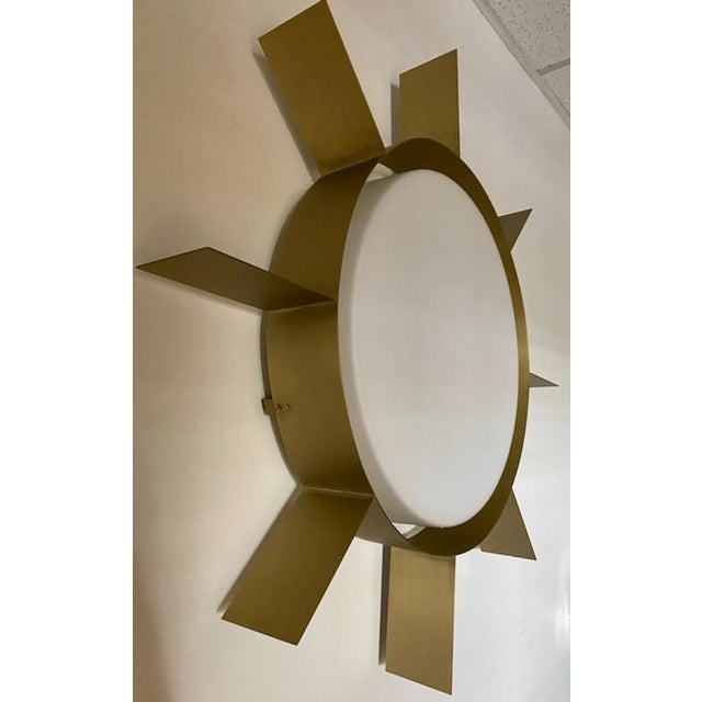 Gio Ponti Quadro Di Luce Sole Ceiling Or Wall Light Fixture Chairish
