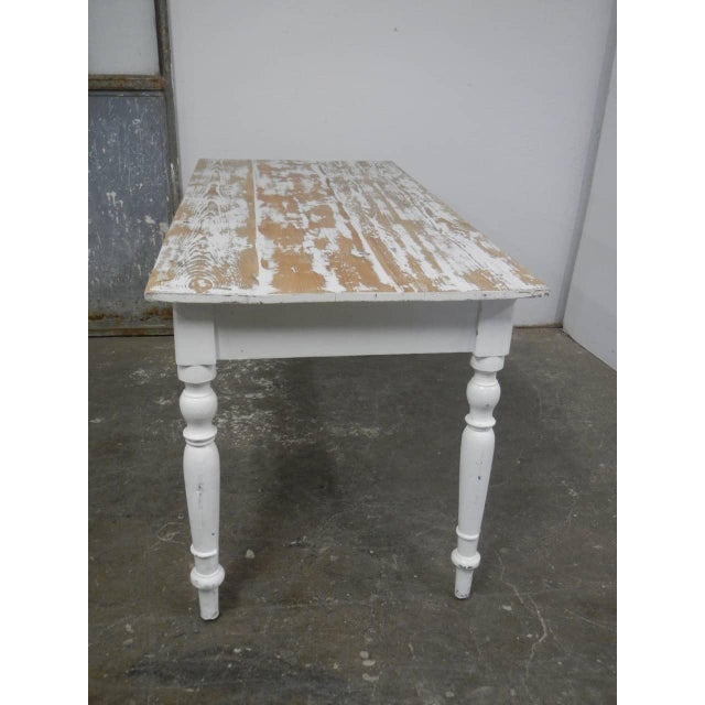 Fir Wood Table, 1960s For Sale - Image 4 of 12