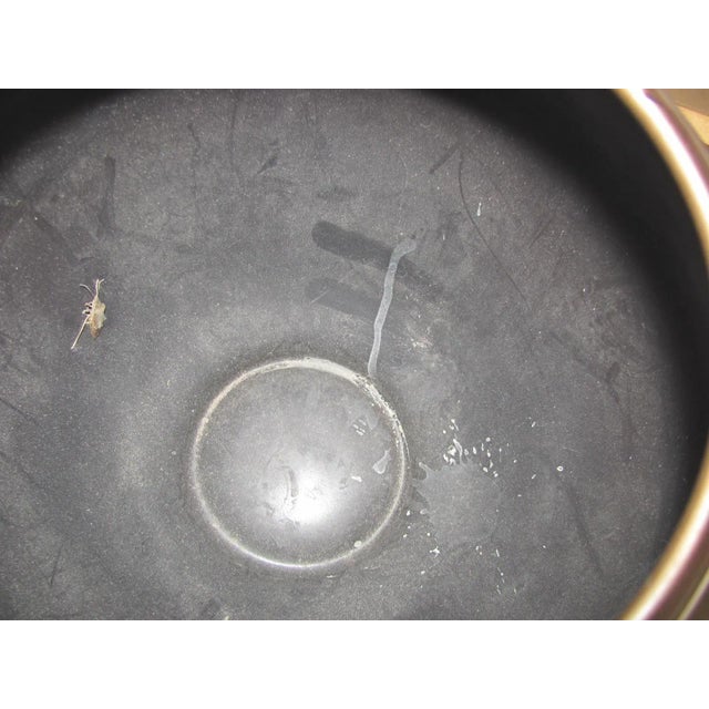 Royal Copenhagen Round Vase Mid 20th Century Brown 9" Diameter For Sale In Providence - Image 6 of 10