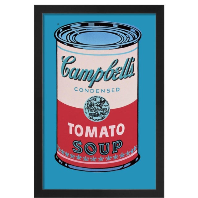 Andy Warhol, Campbell's Soup Can, 1965 (pink & red) (Framed) 250gsm coated graphic paper Paper size: 33 x 48 cm Framed...
