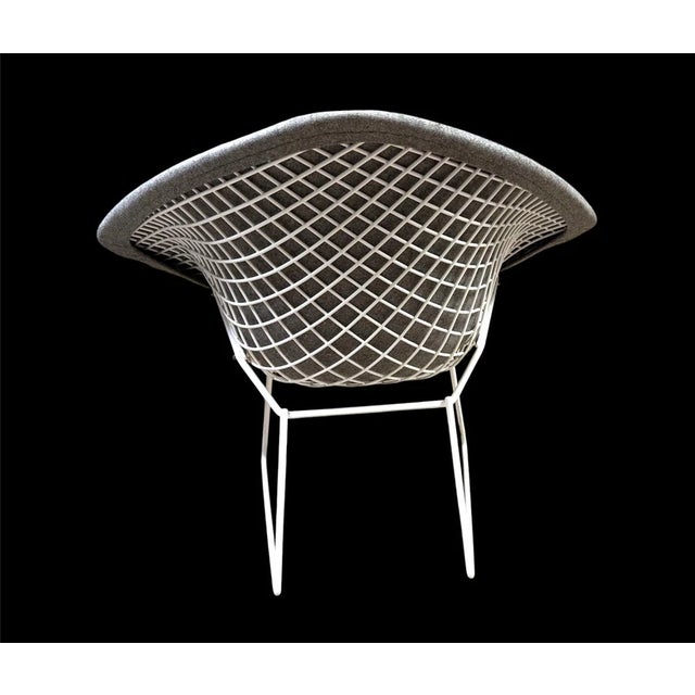 Mid-Century Modern 1960's MCM Diamond Chair Attributed to Knoll Harry Bertoia For Sale - Image 3 of 11