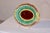 19th century Majolica bread tray from England in the wheat pattern. The tray has a central medallion of solid brown,...