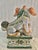 Vintage Famille Verte Chinoiserie Porcelain Foo Dog Guardian Lion With Ball For Sale In New Orleans - Image 6 of 12