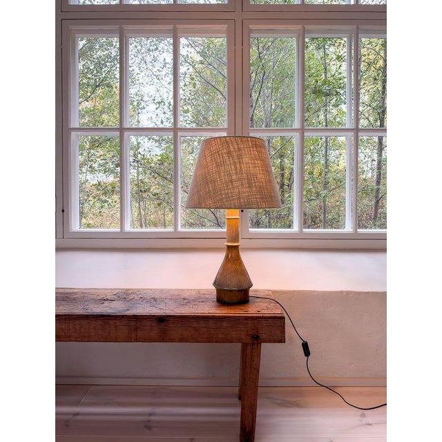 Rörstrand Mid-Century Modern Table Lamp by Carl Harry Stålhane for Rörstrand, 1950s For Sale - Image 4 of 16