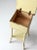 Antique Painted Side Table With Storage Top For Sale - Image 4 of 13