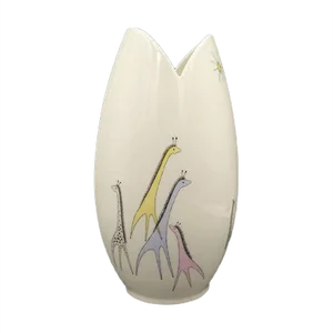 Handpainted Porcelain Vase by Beate Kuhn for Rosenthal