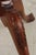 English Vintage Revolving Mahogany Pie Crust Tilt Top Table For Sale - Image 16 of 18